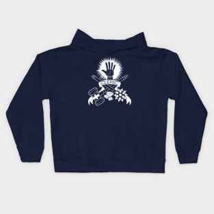 Cleric Class - White Design Kids Hoodie